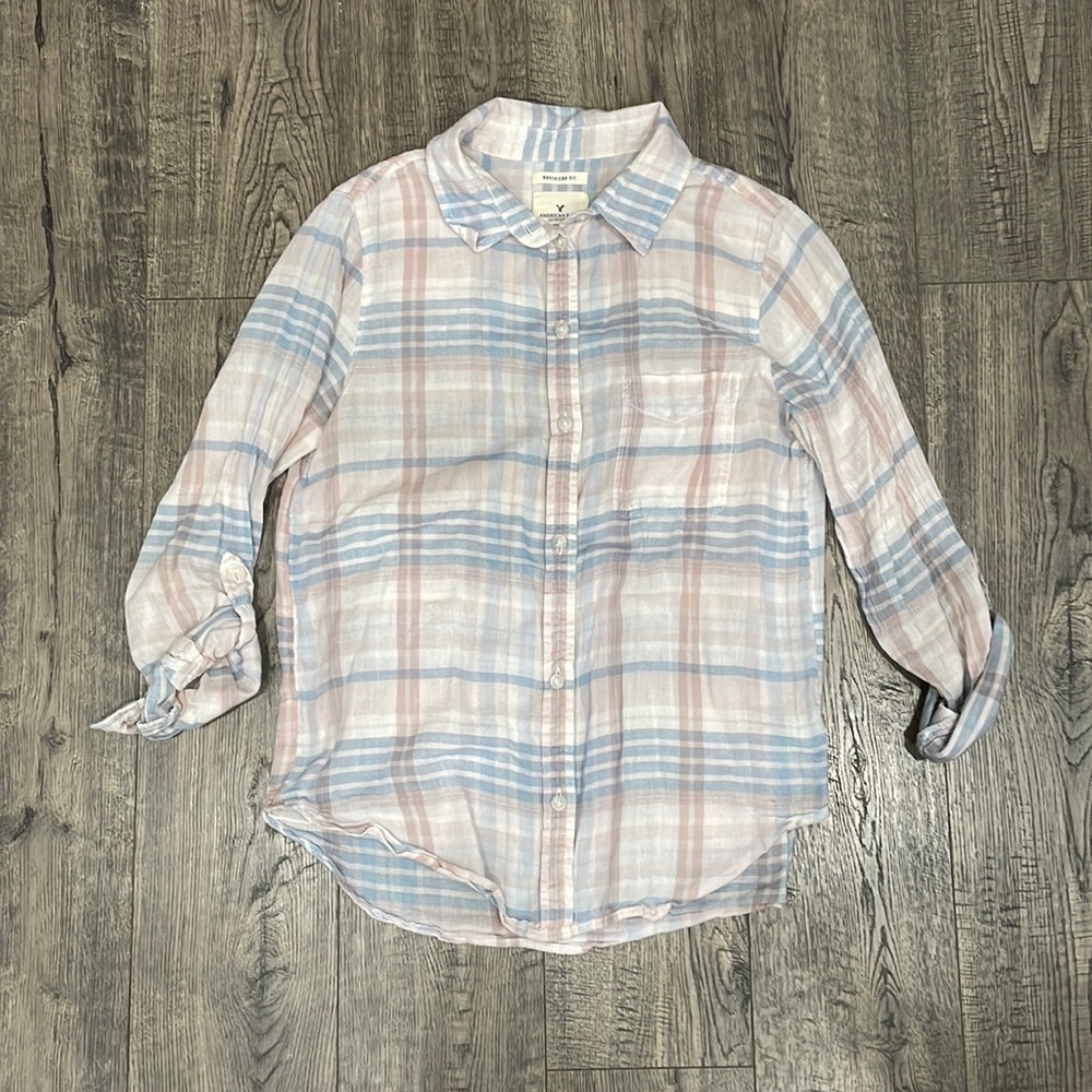 Women’s American Eagle Boyfriend Fit Flannel